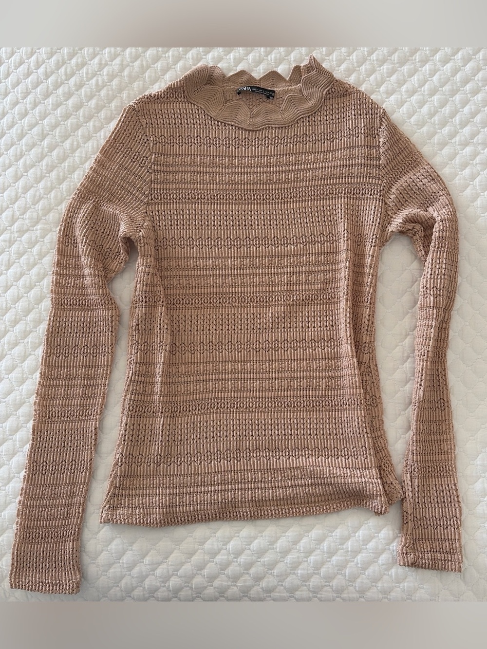 Zara Pink Knit Sweater
